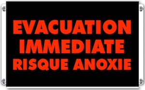 signalisation lumineuse evacuation immediate risque anoxie